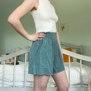 Women's Teal Shorts